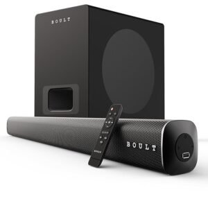 Boult Just Launched X120 2.1 Channel Bluetooth Soundbar with BoomX Subwoofer, 120-Watt Output Surround Sound, EQ Modes, Remote